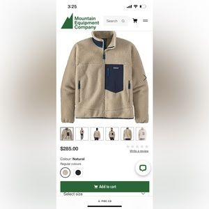 Patagonia Mens Retro Sherpa Jacket